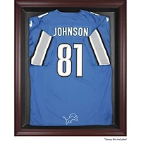 Detroit Lions Mahogany Framed Jersey Display Case