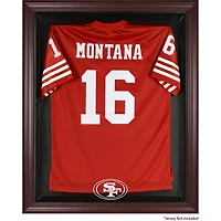 San Francisco 49ers Mahogany Framed Jersey Display Case