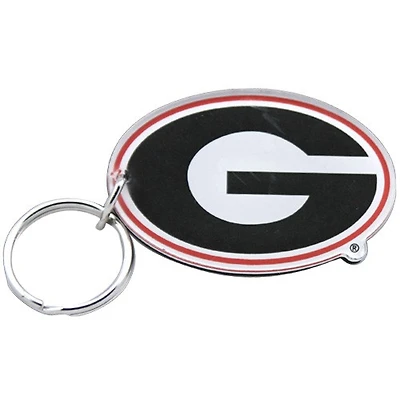 Georgia Bulldogs High Definition Logo Keychain