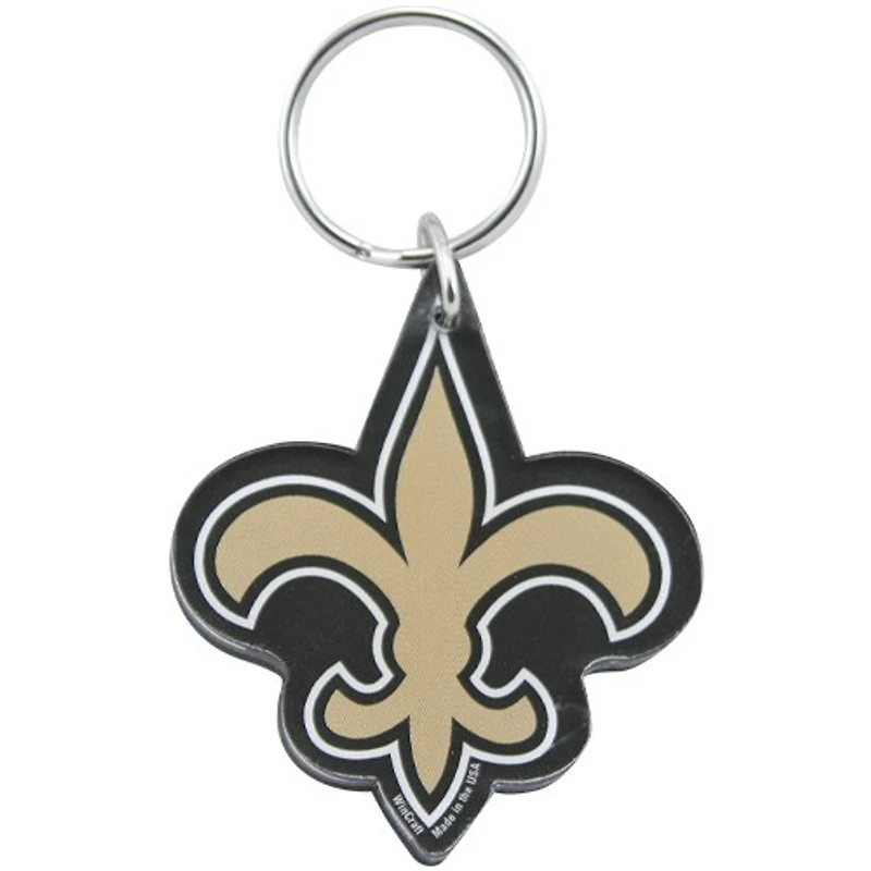 New Orleans Saints High Definition Logo Keychain