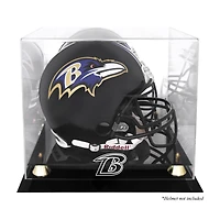Baltimore Ravens Golden Classic Helmet Display Case with Mirrored Back