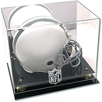 NFL Shield Golden Classic Helmet Display Case