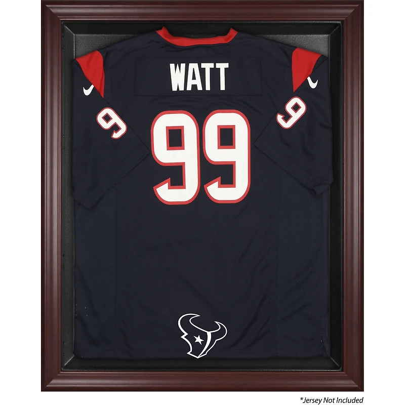 Houston Texans Mahogany Framed Jersey Display Case
