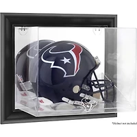 Houston Texans Black Framed Wall-Mountable Helmet Display Case