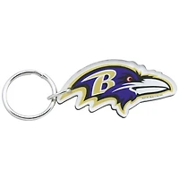 Baltimore Ravens High Definition Logo Keychain