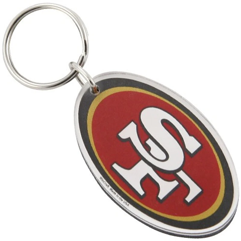 San Francisco 49ers High Definition Logo Keychain