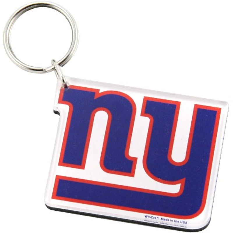 New York Giants High Definition Logo Keychain