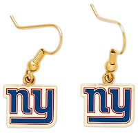 New York Giants Logo Wire Earrings
