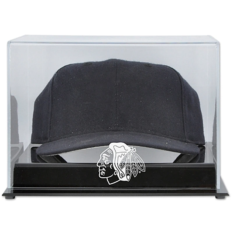 Chicago Blackhawks Acrylic Team Logo Cap Display Case