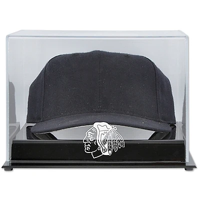Chicago Blackhawks Acrylic Team Logo Cap Display Case