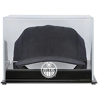 Edmonton Oilers Acrylic Team Logo Cap Display Case