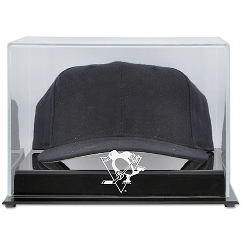 Pittsburgh Penguins Acrylic Team Logo Cap Display Case