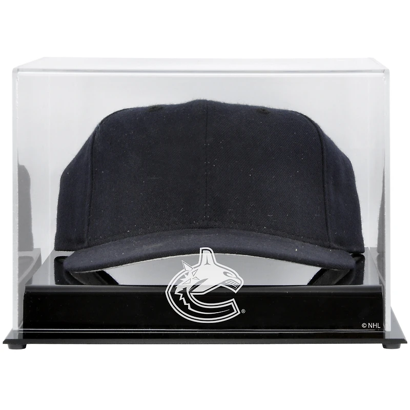 Vancouver Canucks Acrylic Team Logo Cap Display Case