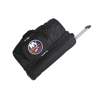 MOJO New York Islanders 27'' 2-Wheel Drop Bottom Rolling Duffel Bag