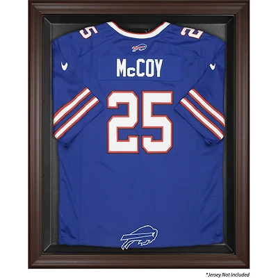 Buffalo Bills Brown Framed Logo Jersey Display Case