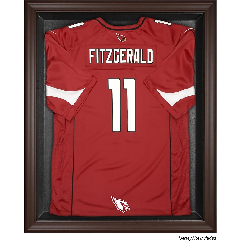 Arizona Cardinals Brown Framed Logo Jersey Display Case