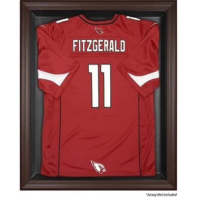 Arizona Cardinals Brown Framed Logo Jersey Display Case