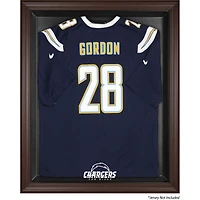 San Diego Chargers Brown Framed Logo Jersey Display Case