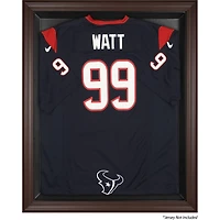 Houston Texans Brown Framed Logo Jersey Display Case
