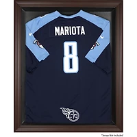Tennessee Titans Brown Framed Logo Jersey Display Case