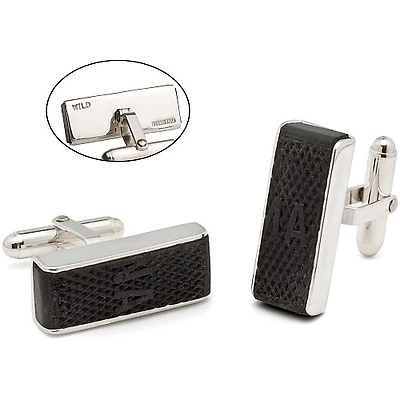 Tokens & Icons Minnesota Wild Game-Used Puck Edge Cuff Links