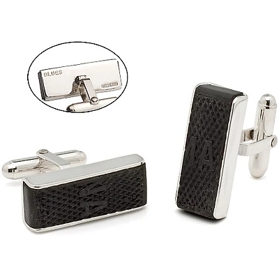 Tokens & Icons St. Louis Blues Game-Used Puck Edge Cuff Links