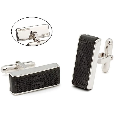 Tokens & Icons Vancouver Canucks Game-Used Puck Edge Cuff Links