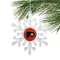 Philadelphia Flyers Snowflake Ornament