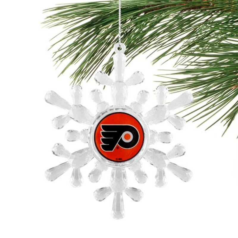 Philadelphia Flyers Snowflake Ornament