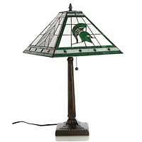 Michigan State Spartans 23" Mission Tiffany Table Lamp