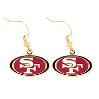 San Francisco 49ers Logo Wire Earrings