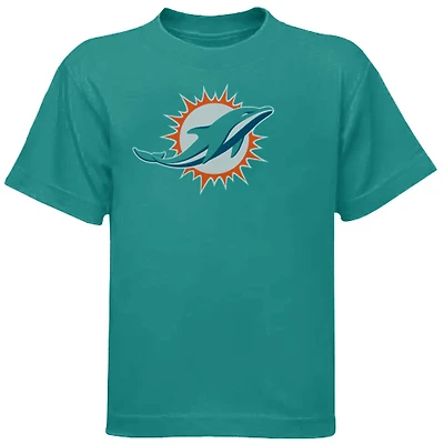 Miami Dolphins Preschool Team Logo T-Shirt - Aqua