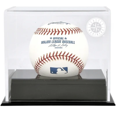 Seattle Mariners Baseball Cube Logo Display Case