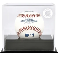Athletics Baseball Cube Logo Display Case