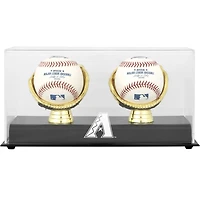 Arizona Diamondbacks Gold Glove Double Baseball Logo Display Case