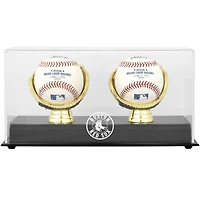 Boston Red Sox Gold Glove Double Baseball Logo Display Case