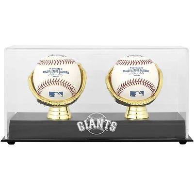 San Francisco Giants Gold Glove Double Baseball Logo Display Case