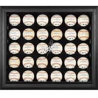 Los Angeles Dodgers Logo Framed 30-Ball Display Case