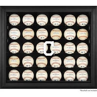 Cleveland Indians Logo Framed 30-Ball Display Case
