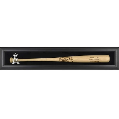 Los Angeles Angels of Anaheim Logo Framed Wall-Mounted Single Bat Display Case