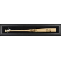 Los Angeles Dodgers Logo Black Framed Wall-Mounted Single Bat Display Case