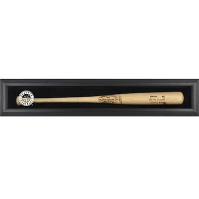 Seattle Mariners Logo Framed Wall-Mounted Single Bat Display Case