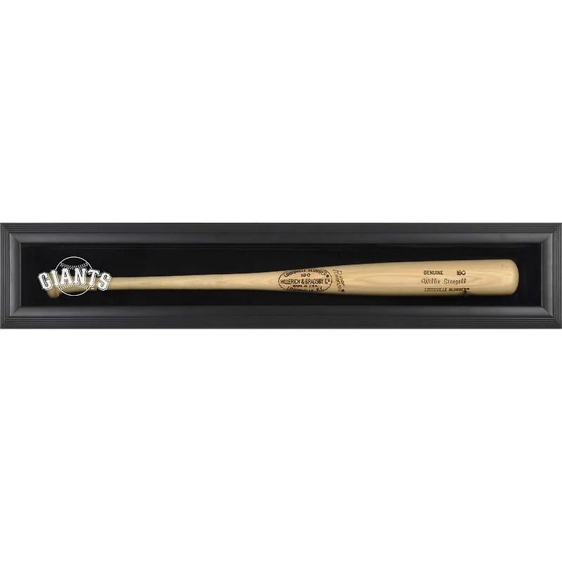 San Francisco Giants Logo Framed Wall-Mounted Single Bat Display Case