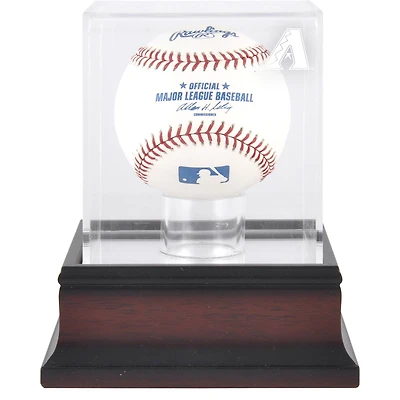 Arizona Diamondbacks Mahogany Baseball Logo Display Case