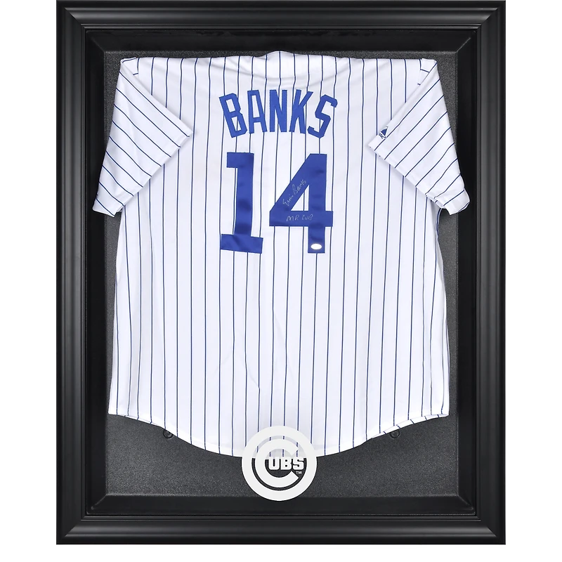 Chicago Cubs Black Framed Logo Jersey Display Case