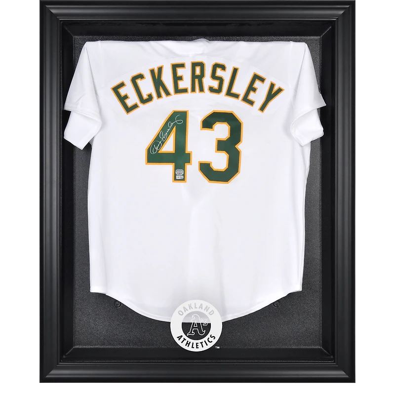 Athletics Black Framed Logo Jersey Display Case