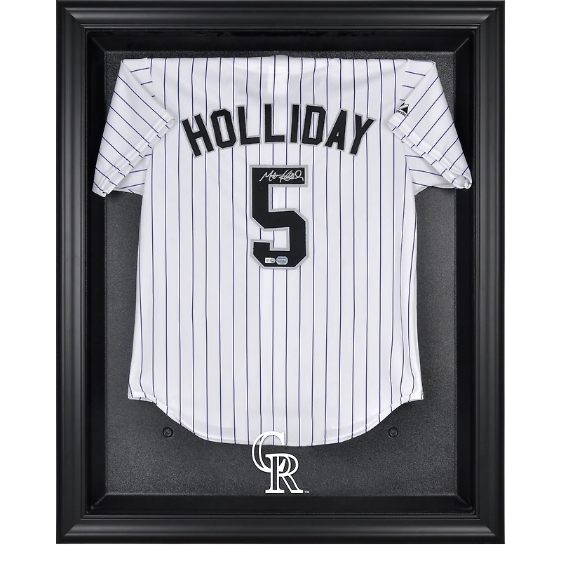 Colorado Rockies Framed Logo Jersey Display Case