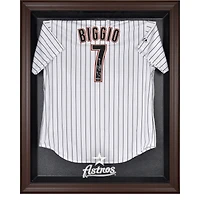 Houston Astros Brown Framed Logo Jersey Display Case