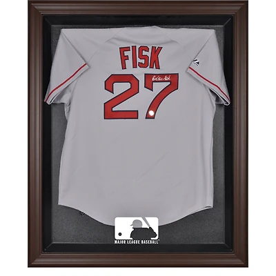 MLB Brown Framed Logo Jersey Display Case