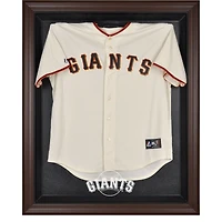 San Francisco Giants Brown Framed Logo Jersey Display Case